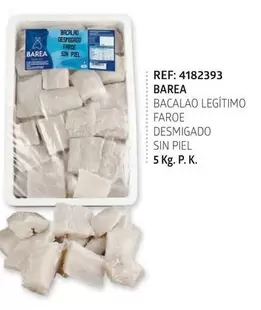 Oferta de Barea - Bacalao Legitimo Faroe Desmigado Sin Pil en Cash Barea