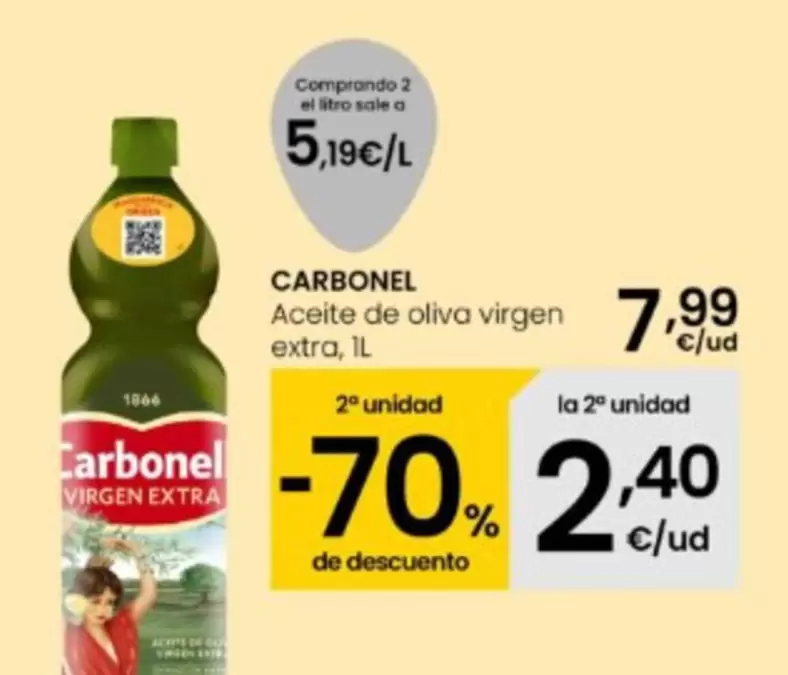 Oferta de 1866 - Aceite De Oliva Virgen Extra por 7,99€ en Eroski