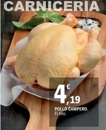 Oferta de Pollo Campero por 4,19€ en E.Leclerc