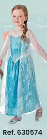 Oferta de Disfraz Elsa Frozen Deluxe Infantil 7-8 Años por 25€ en afede