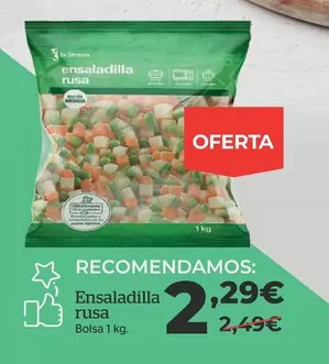 Oferta de La Sirena - Ensaladilla Rusa por 2,29€ en La Sirena