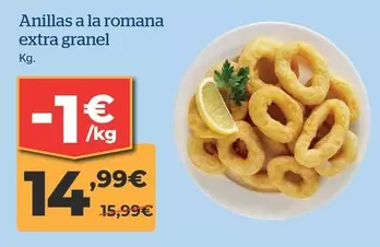 Oferta de Anillas A La Romana Extra Granel por 14,99€ en La Sirena