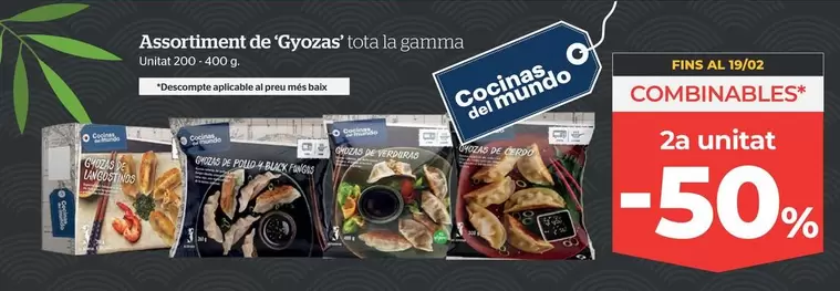 Oferta de Purina - Assortiment De Gyozas Tosta La Gamma en La Sirena