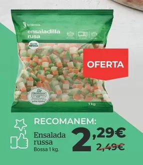 Oferta de La Sirena - Ensalada Russa por 2,29€ en La Sirena