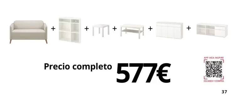 Oferta de Precio Completo por 577€ en IKEA