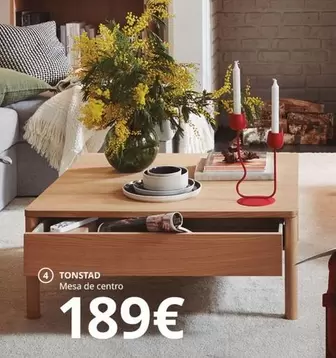 Oferta de Tonstad Mesa De Centro por 189€ en IKEA