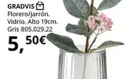 Oferta de Gradvis Florero/Jarrón Vidrio por 5,5€ en IKEA