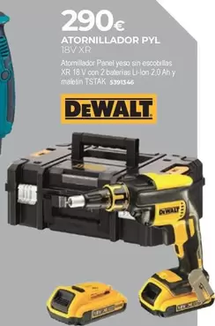 Oferta de Dewalt - Atornillador por 290€ en BigMat