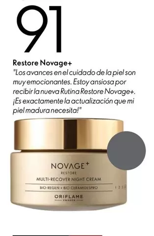 Oferta de Novage - Restore Novage+ en Oriflame