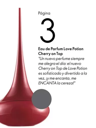 Oferta de Eau De Parfum Love Potion Cherry On Top en Oriflame