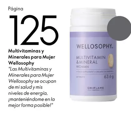 Oferta de Oriflame - Multivitaminas Y Minerales Para Mujer en Oriflame