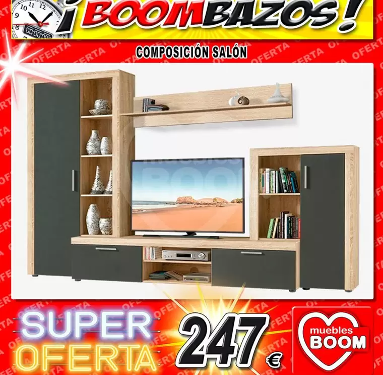 Oferta de Boometzos! por 247€ en Muebles Boom