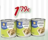 Oferta de Champion - Champiñones Laminados por 1,79€ en Alsara Supermercados