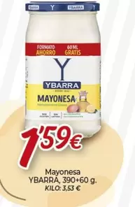 Oferta de Ybarra - Mayonesa por 1,59€ en Alsara Supermercados