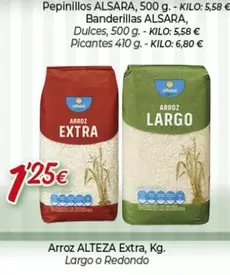 Oferta de Alsara - Pepinillos por 1,25€ en Alsara Supermercados