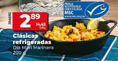 Oferta de Dia Mari Marinera - Clasicas Refrigeradas por 2,89€ en Dia