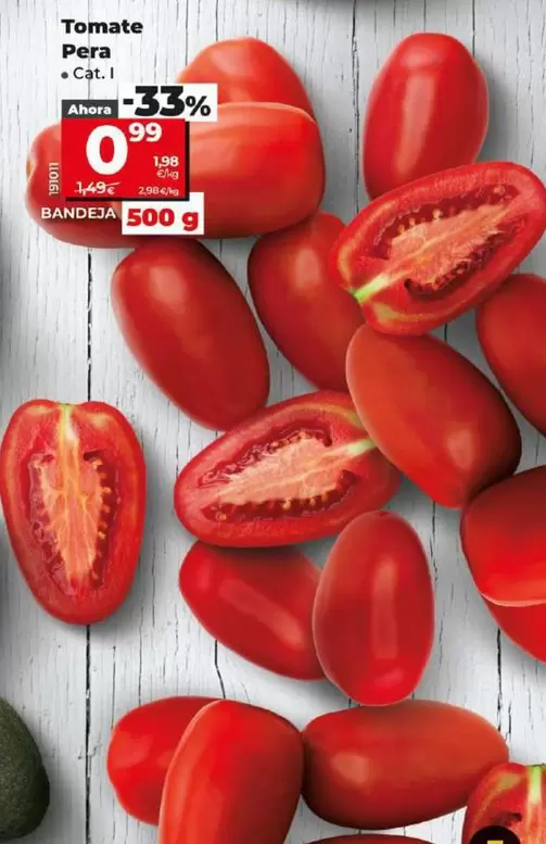 Oferta de Tomate Pera por 0,99€ en Dia