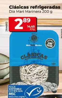 Oferta de Dia Mari Marinera - Clasicas Refrigeradas por 2,89€ en Dia