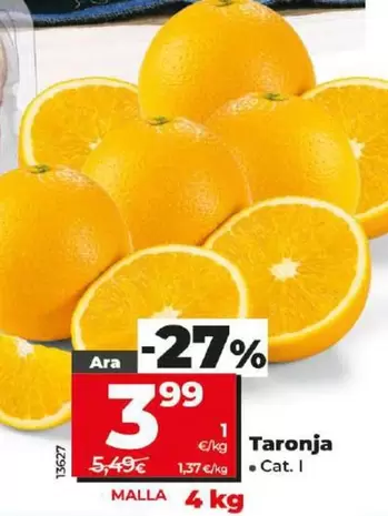 Oferta de Naranja por 3,99€ en Dia