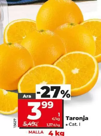 Oferta de Naranja por 3,99€ en Dia