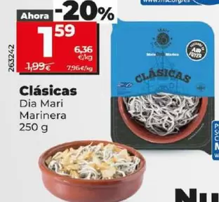 Oferta de Dia Mari Marinera - Clasicas por 1,59€ en Dia