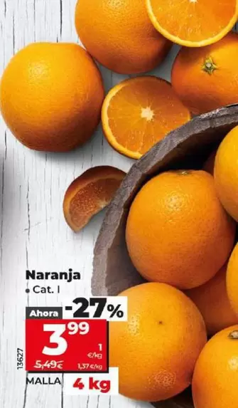 Oferta de Naranja por 3,99€ en Dia