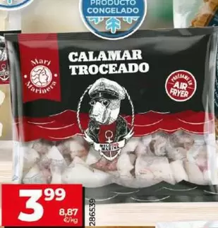 Oferta de Dia Mari Marinera - Calamar Troceado por 3,99€ en Dia