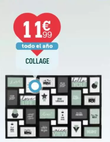 Oferta de Collage por 11,99€ en Centrakor