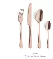 Oferta de Cubiertos Austin Cobre en Schmidt Cocinas