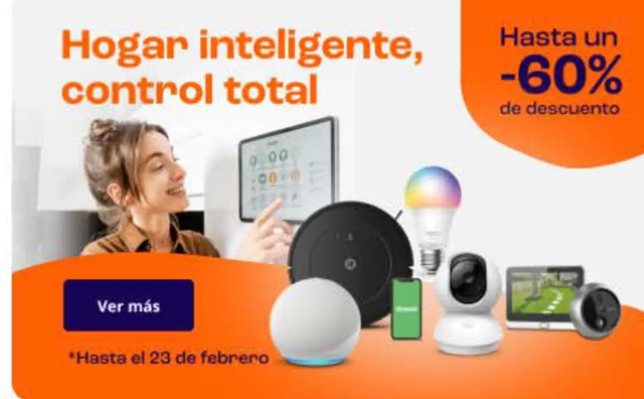 Oferta de Control - Hogar Inteligente,  Total en PC Componentes