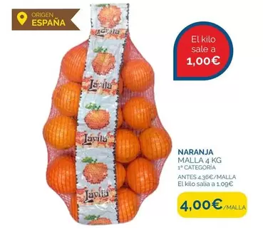 Oferta de Origen - Naranja por 4€ en Supermercados La Despensa