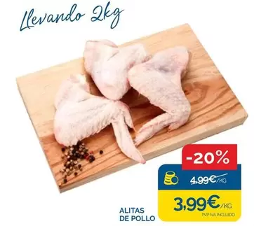 Oferta de Alitas De Pollo por 3,99€ en Supermercados La Despensa