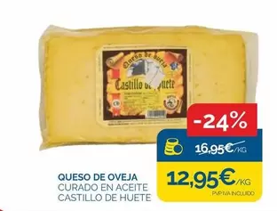 Oferta de Castillo - Queso De Oveja por 12,95€ en Supermercados La Despensa