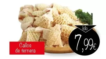 Oferta de Callos De Ternera por 7,99€ en Supermercados Piedra