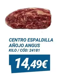 Oferta de Centro Espaldilla Añojo por 14,49€ en Dialsur Cash & Carry