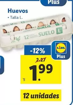 Oferta de Plus - Huevos por 1,99€ en Lidl