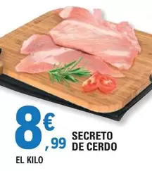 Oferta de Secreto De Cerdo por 8,99€ en E.Leclerc