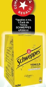 Oferta de Schweppes - Tonica en Cuevas Cash