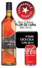 Oferta de Flor de Caña - Ron 5 Anos en Cuevas Cash