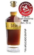 Oferta de 1866 - Brandy Gran Reserva en Cuevas Cash