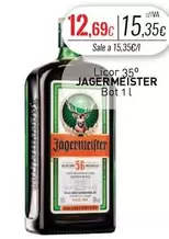 Oferta de Jagermeister - Licor por 12,69€ en Cuevas Cash