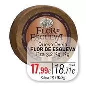 Oferta de Flor de Esgueva - Queso Oveja por 18,71€ en Cuevas Cash