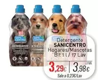 Oferta de Sanicentro - Detergente por 3,29€ en Cuevas Cash