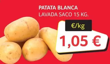 Oferta de Patata Blanca Lavada Saco por 1,05€ en Gros Mercat