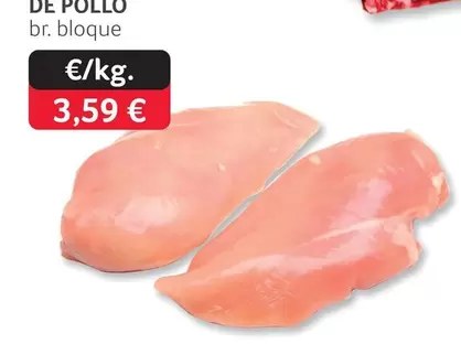 Oferta de Pechuga De Pollo por 3,59€ en Gros Mercat