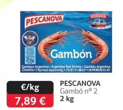 Oferta de Pescanova - Gambón por 7,89€ en Gros Mercat