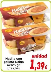 Oferta de Reina - Natilla Con Galleta por 1,39€ en Proxi