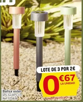 Oferta de Solar - Baliza por 0,67€ en GiFi