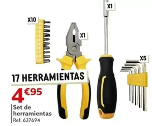 Oferta de Set De Herramientas por 4,95€ en GiFi