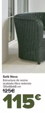 Oferta de Sofa Nova por 115€ en Carrefour